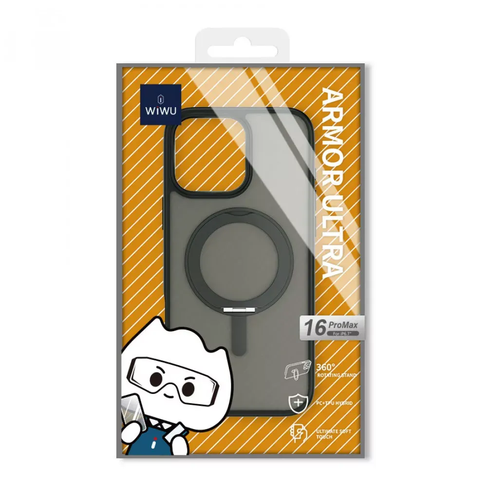 Armor Pro Case With MagSafe FGG-012 — iPhone 17 Pro Max — Orange — фото 3