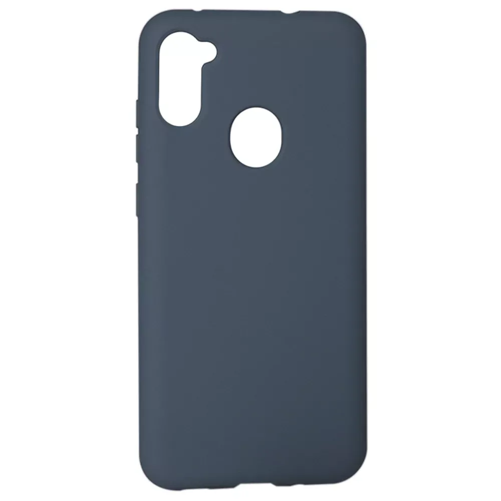 Original Silicone Case Samsung A11 2019 — Gray Green (32) — Различные Samsung A11