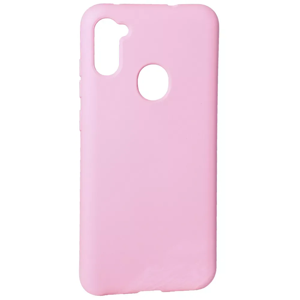 Original Silicone Case Samsung A11 2019 — Pink (11) — Различные Samsung A11