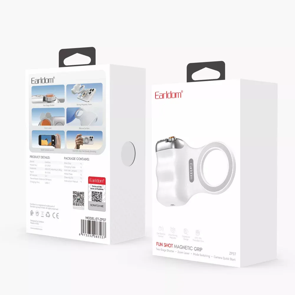 Підставка для телефону Fun Shot Magnetic Grip Earldom ET-ZP37 — фото 9