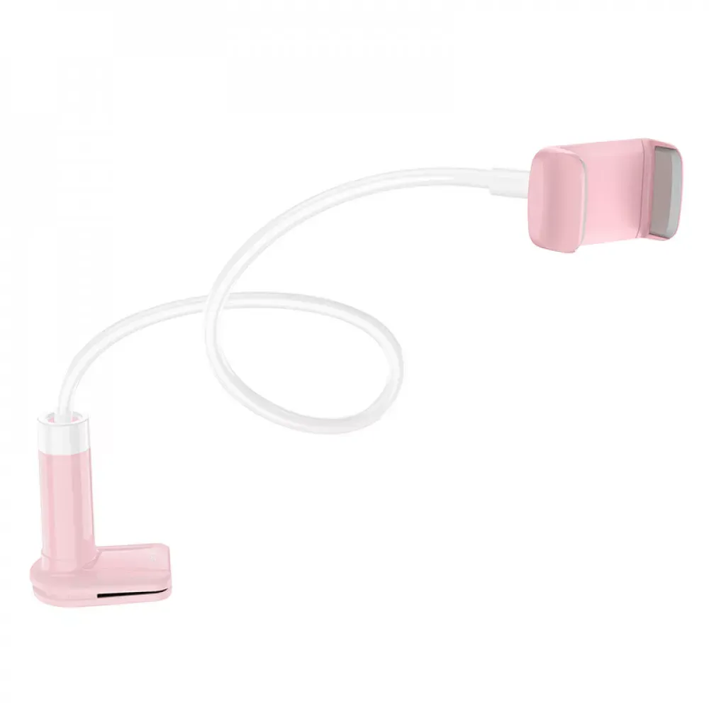 Holder Hoco PH23 Balu mobile phone stand — pink white — фото 4