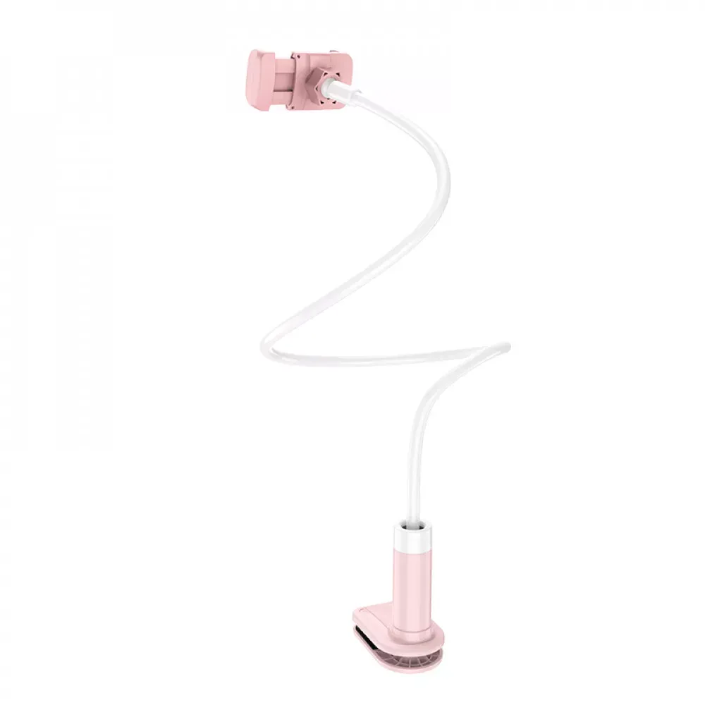 Holder Hoco PH23 Balu mobile phone stand — pink white — фото 5