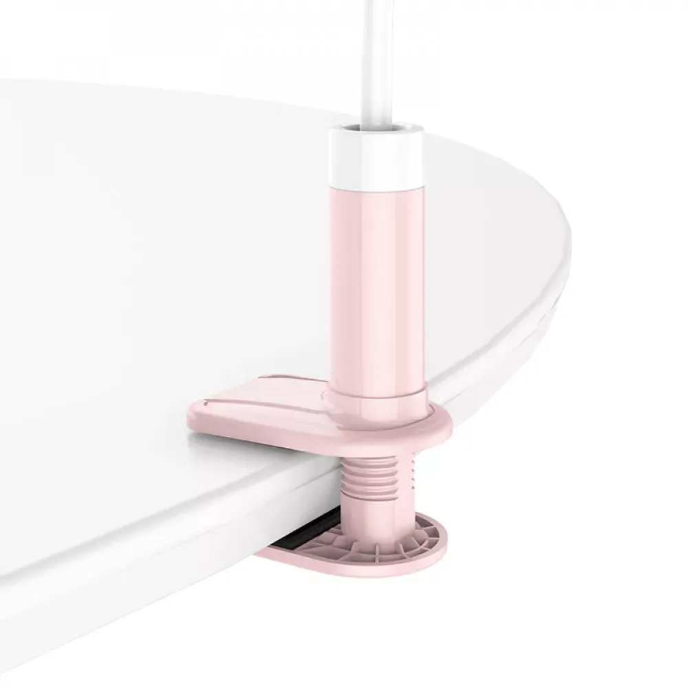 Holder Hoco PH23 Balu mobile phone stand — pink white — фото 7