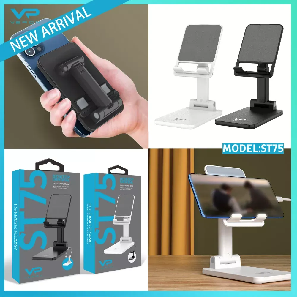 Підставка для планшета Veron ST75 folding desktop stand — Black — фото 6