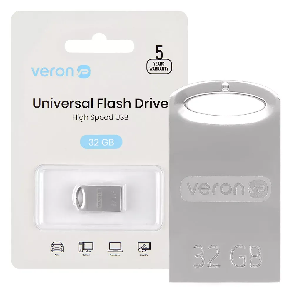 USB Flash Drive 32GB Veron USB Metal seies 105 — фото 3