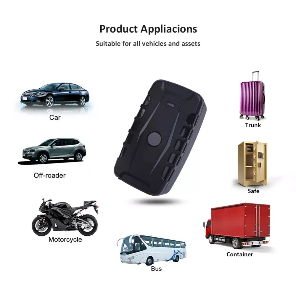 GPS Tracker — AK20000 автомобильный с мощными магнитами и батареей 6000 мАч — фото 3