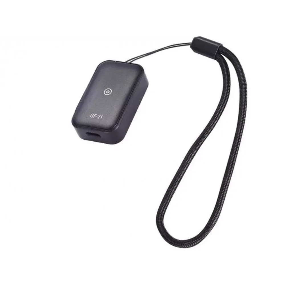 GPS Tracker — GF21  Миниатюрный GPS-трекер BauTech  для автомобиля для защиты вещей от потери WIFI LBS GPS 2G Черный — Различные
