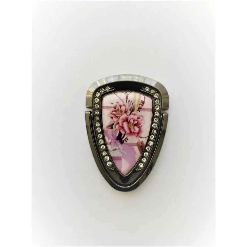 Popsocket Brilliance Stone — Metal Gray