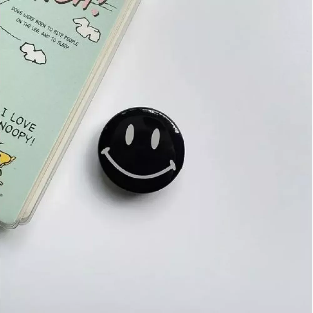 Popsocket Smile — Black