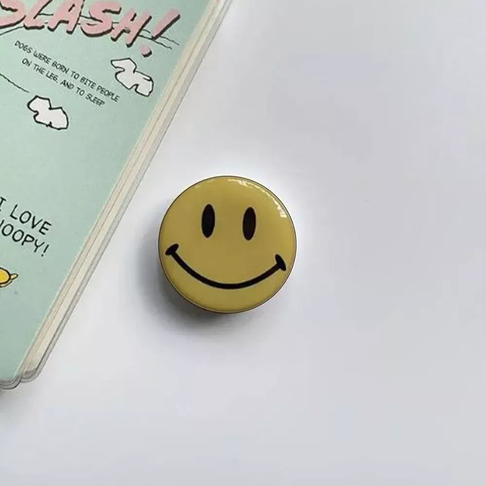 Popsocket Smile — Yellow & Black