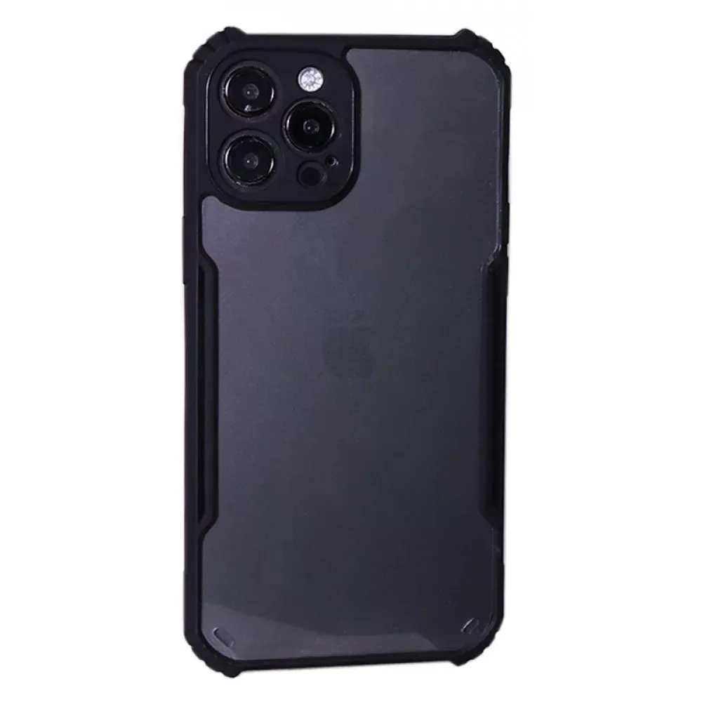 Bracket TPU Plastic Case  iPhone 12 Pro Max 6.7" — Black — Различные Apple iPhone 12 Pro Max 6.7"