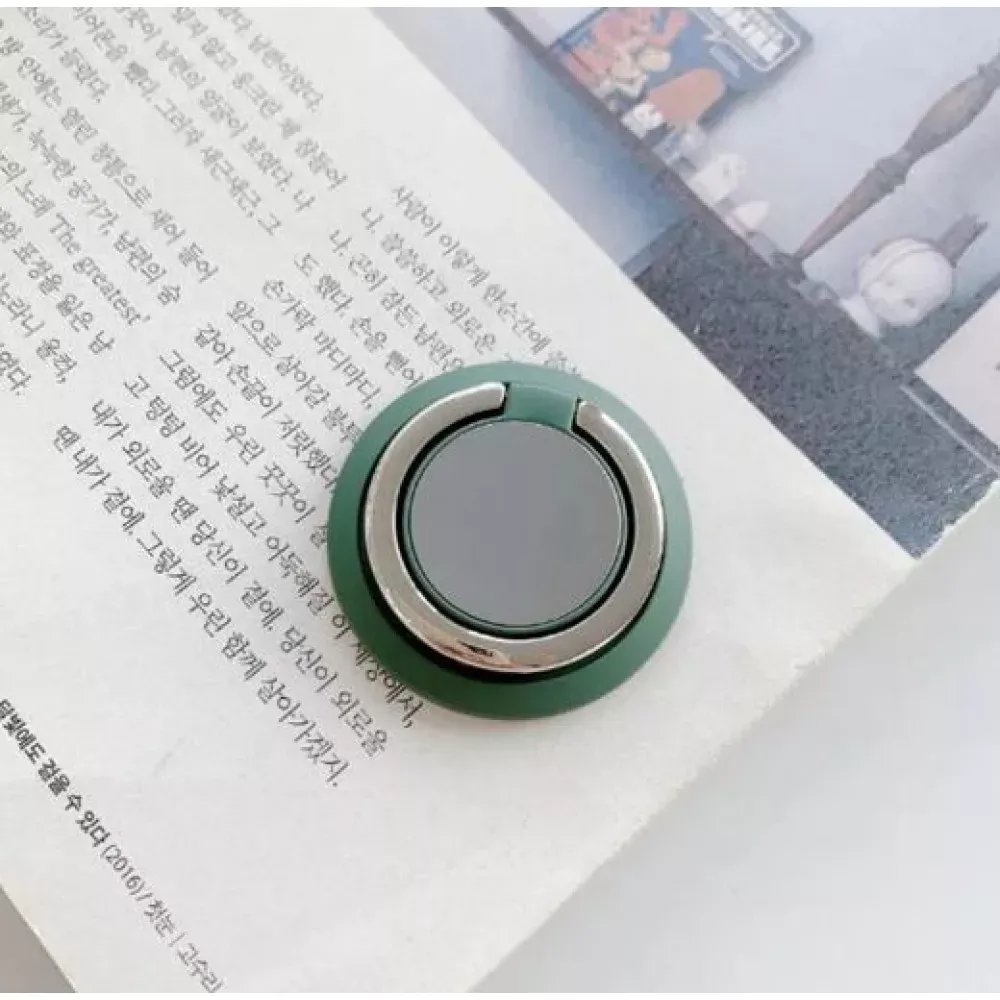 Кольцо держатель Color Metal — Dark Green