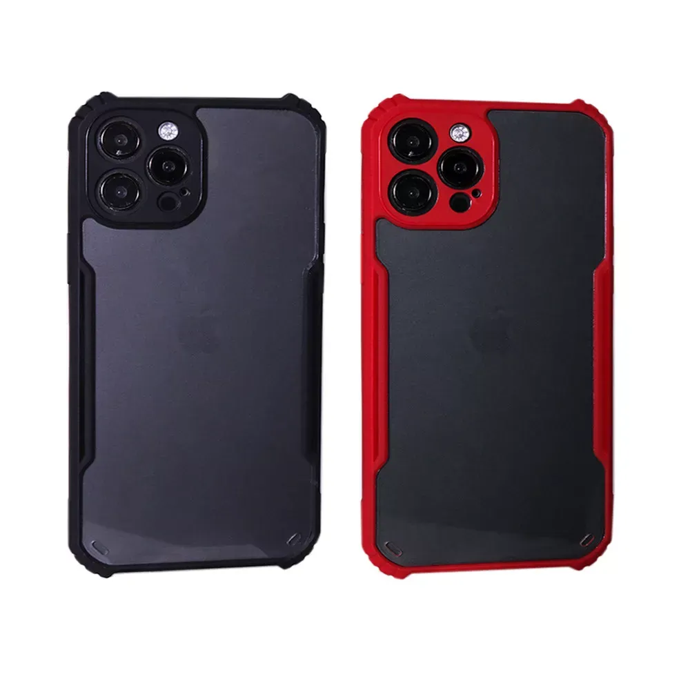 Bracket TPU Plastic Case  iPhone 12 Pro Max 6.7" — Red - фото 3