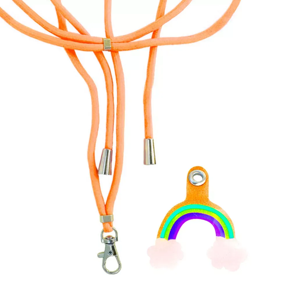 Шнурок на шею Rainbow — Orange