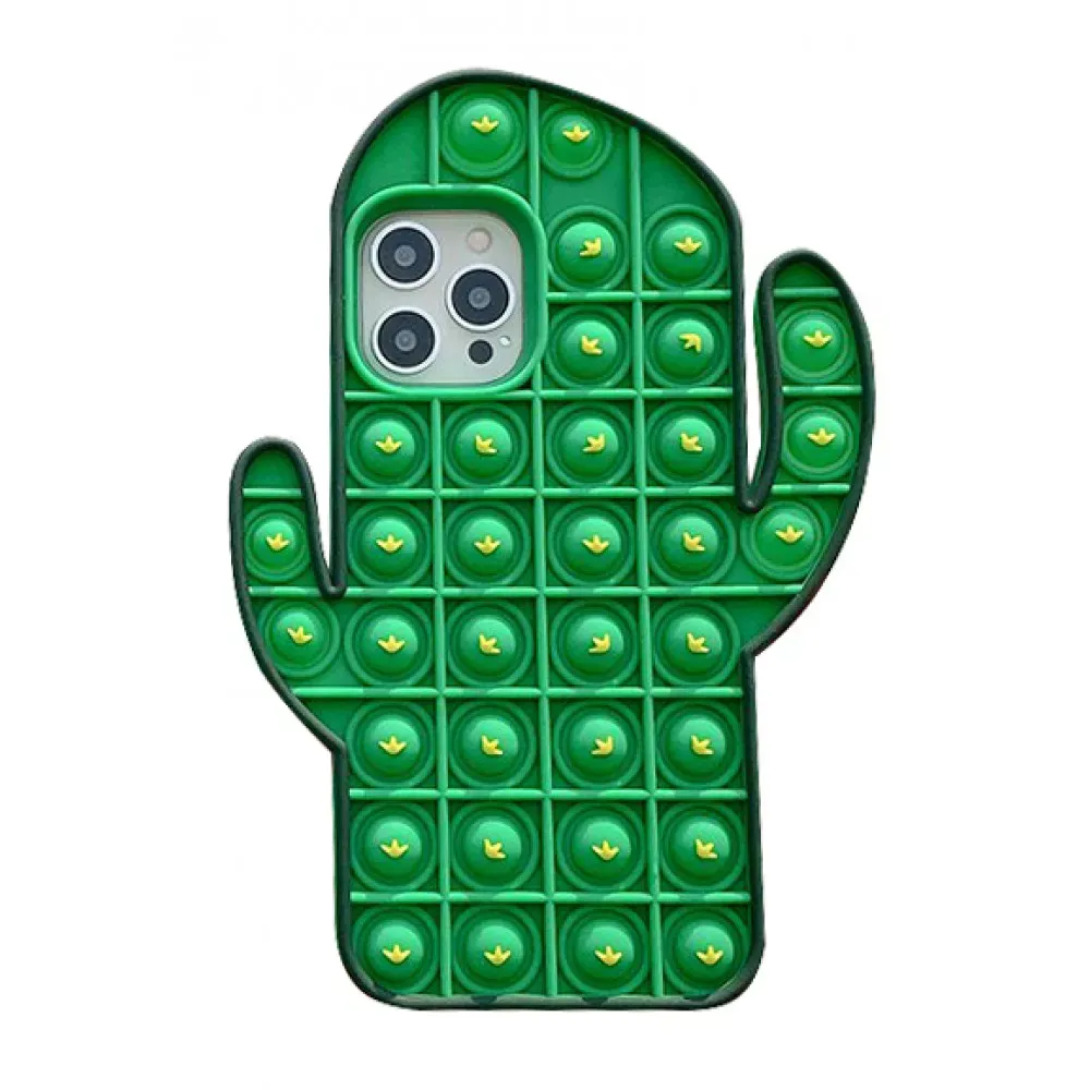 Bubble Wrap Cactus Case  — iPhone 12 6.1" ; 12 Pro 6.1" — Различные Apple iPhone 12 6.1", Apple iPhone 12 Pro 6.1"