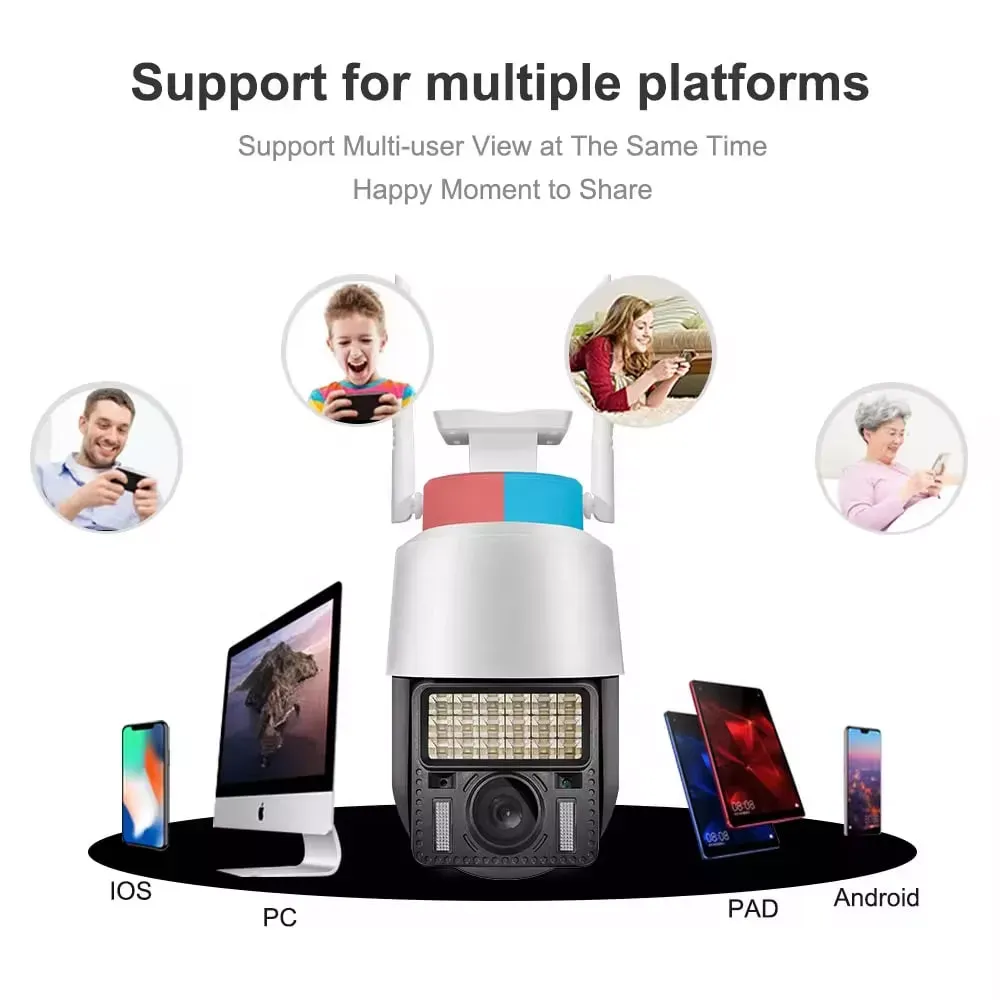 IP WiFi Smart Camera 3MP Model: IPC-V380-Q18 — фото 3