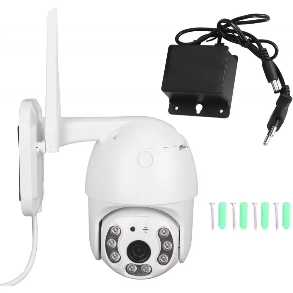 IP WiFi Smart Camera | 3MP | App | Complete Set | Charger | — HD IPC-V380pro-A6 — фото 5