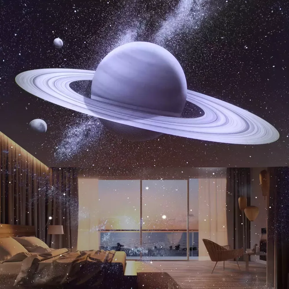 Ночник Projection Lamp с колонка  Bluetooth K-1206 SHIYIN — Различные