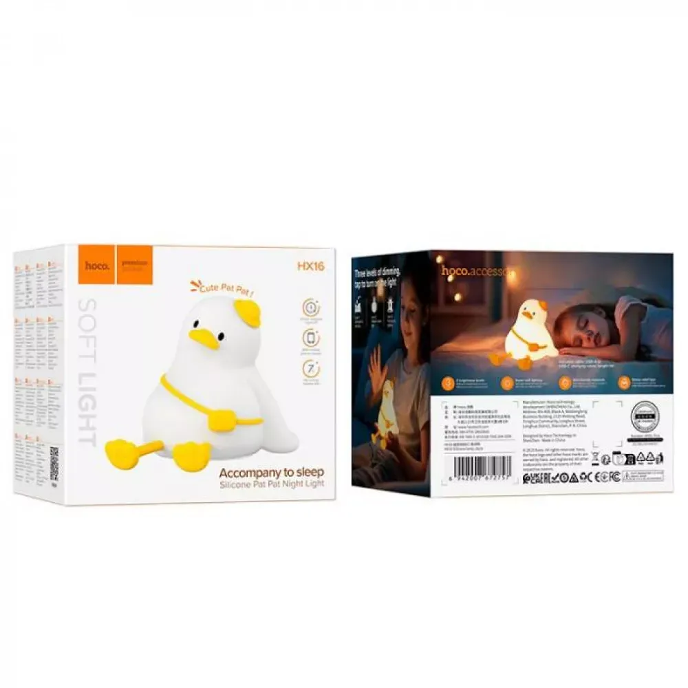 Ночной светильник Hoco HX16 — Duck — фото 3