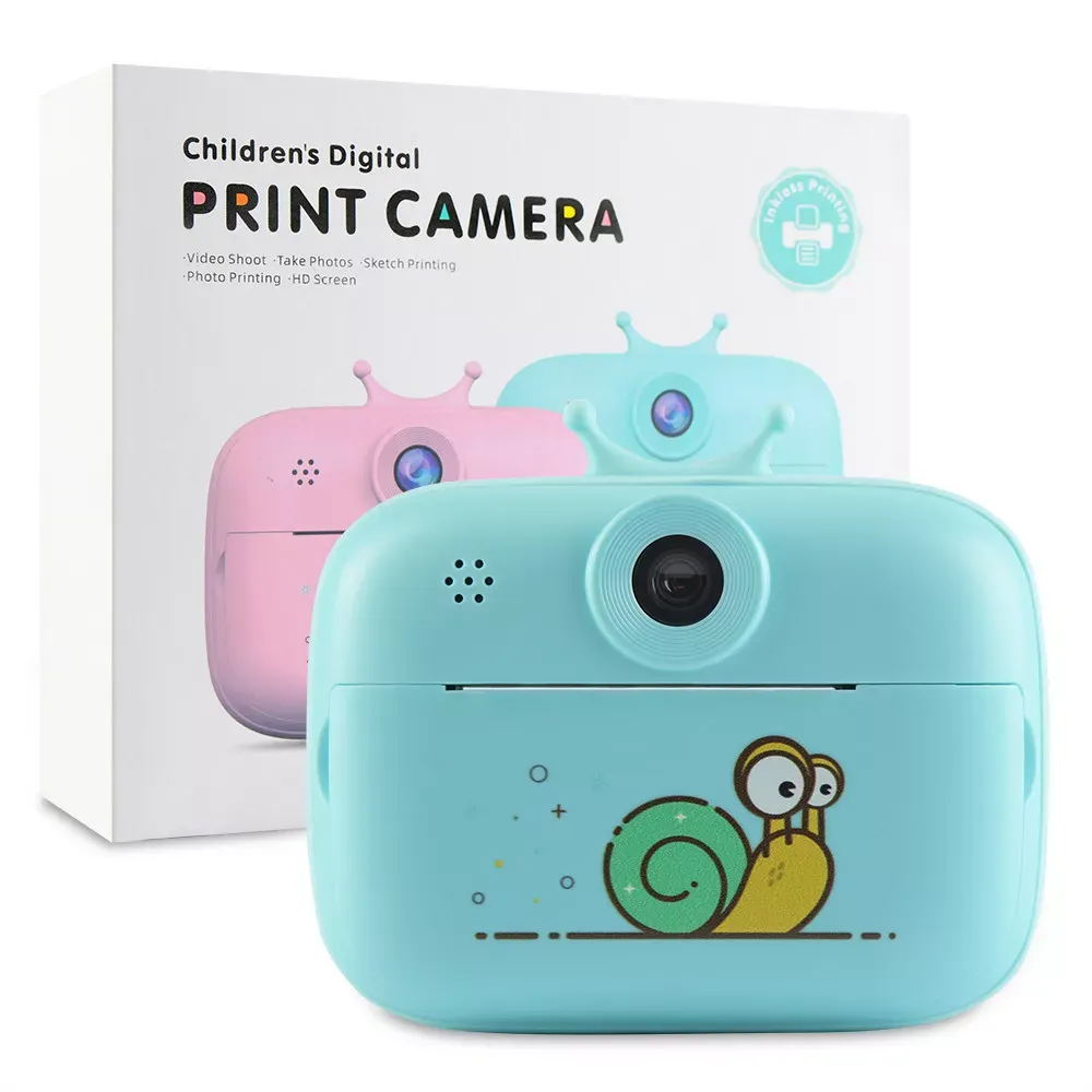 Фотоаппарат детский Print Camera S1 — Blue — Различные