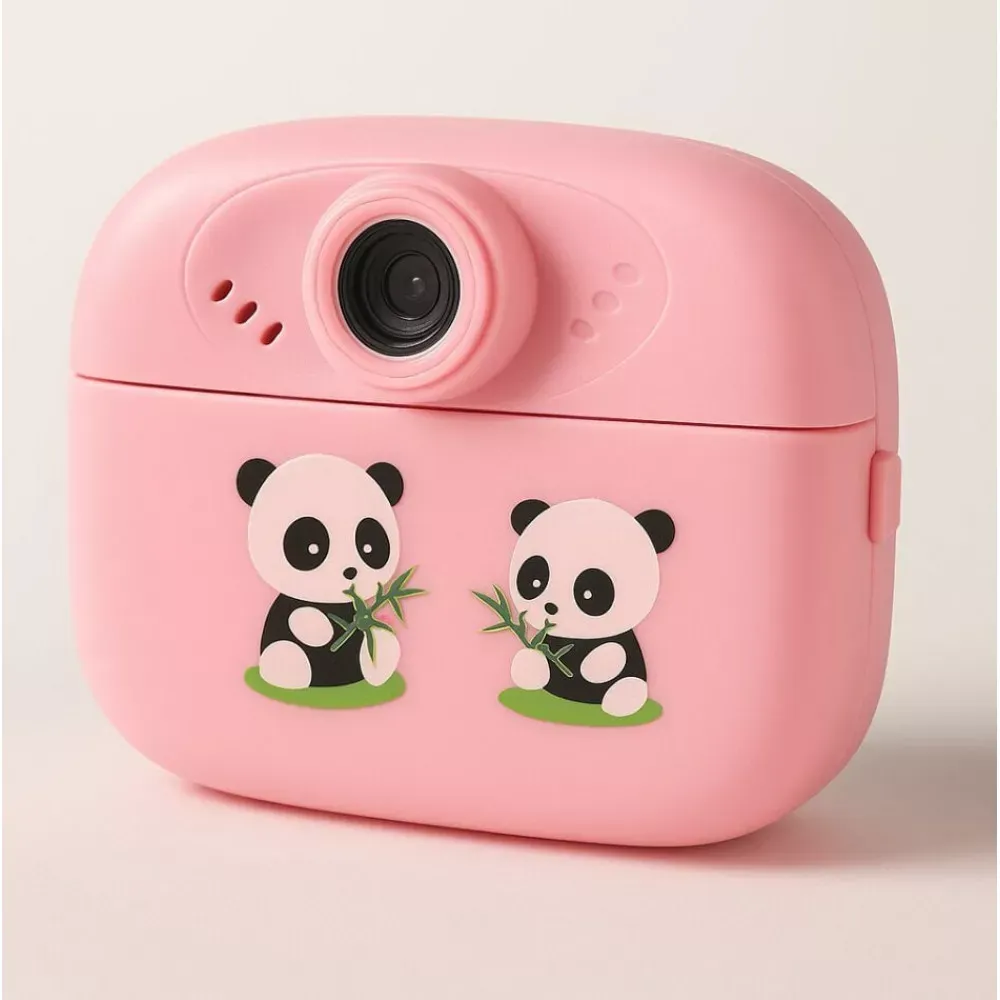 Фотоаппарат детский Y80 — Panda Pink — Различные