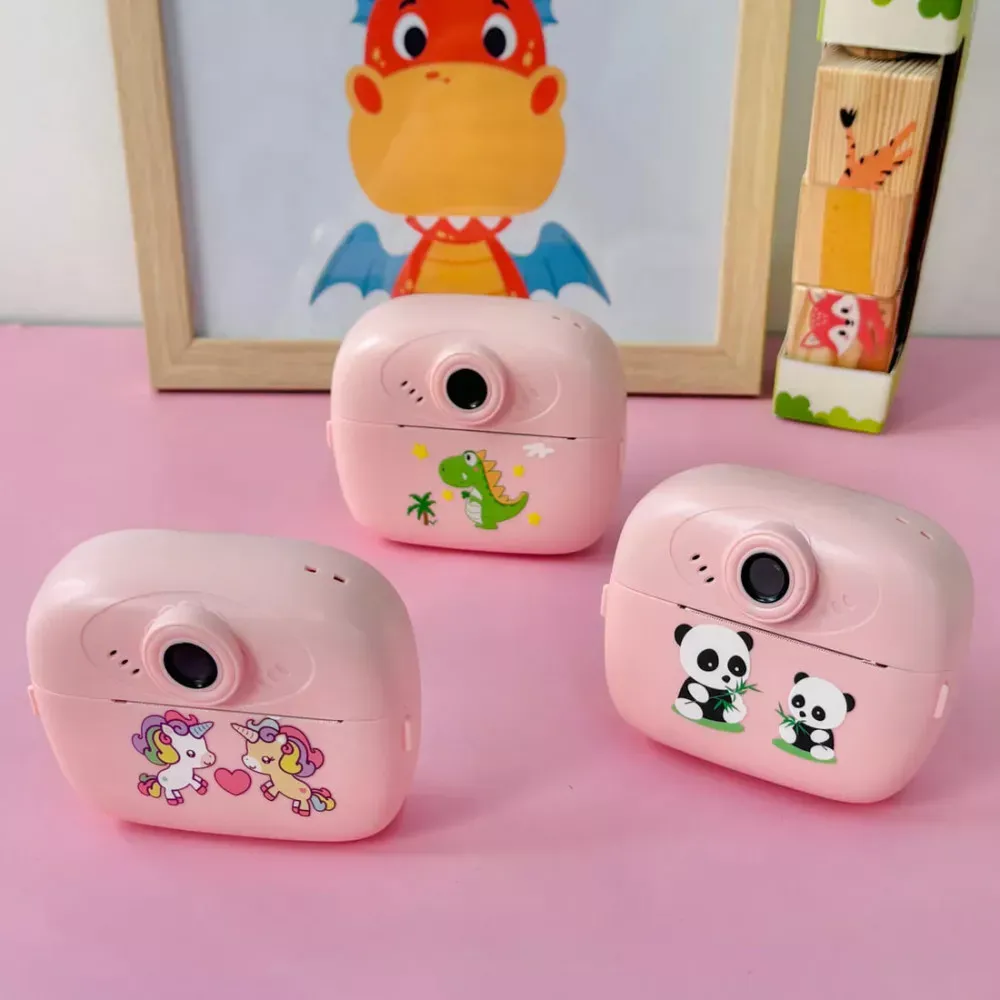 Фотоаппарат детский Y80 — Unicorn Pink — Различные
