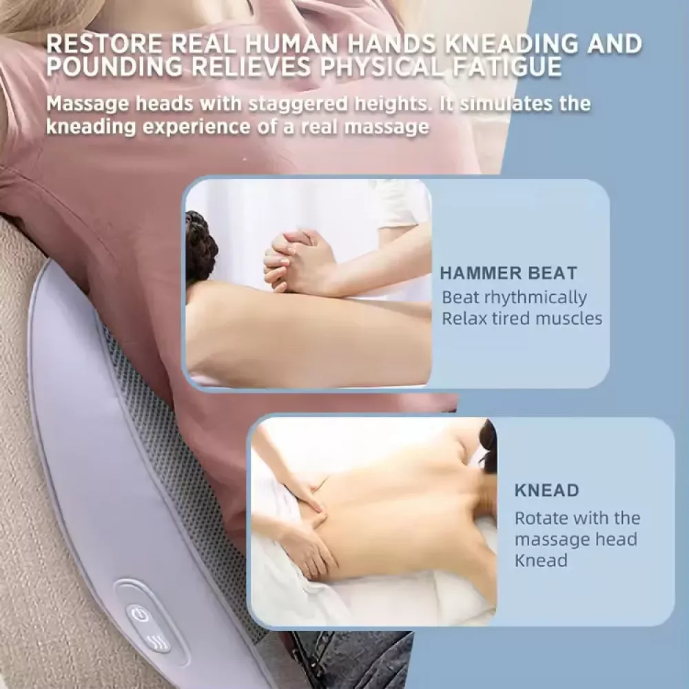 Массажер ST-1205 Smart KNEADING Massage Pillow — фото 6