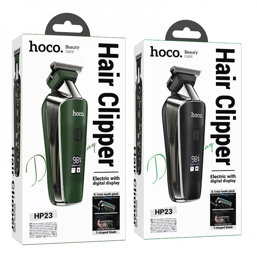 Машинка для стрижки волос — Hoco HP23 — Black — фото 3