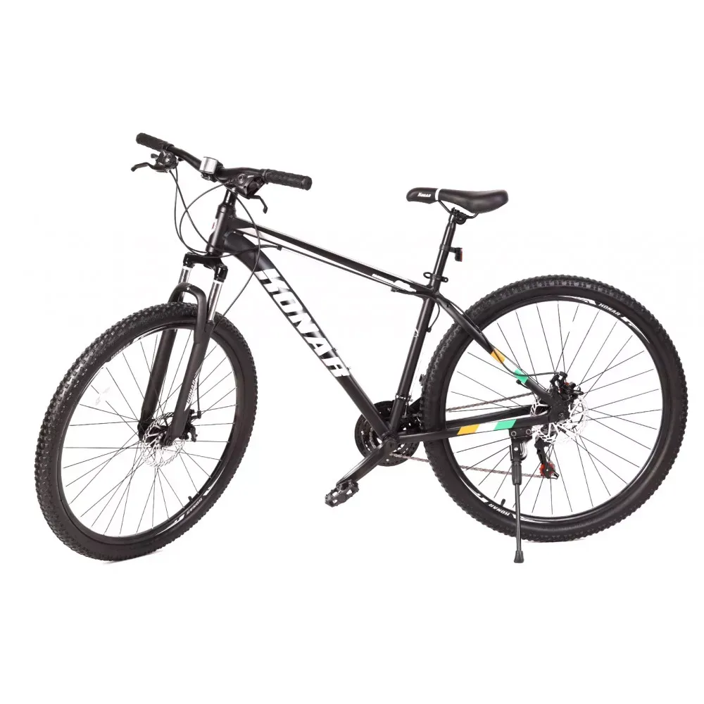 Велосипед KONAR KA-2918# 21S — Matt Black/Silver Gray