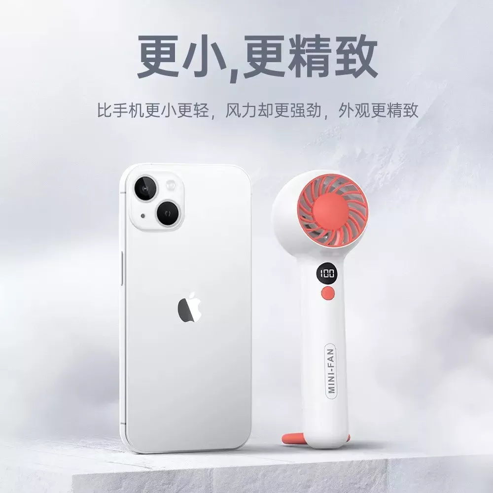 Портативный мини вентилятор F2302 - 1200 mAh — фото 5