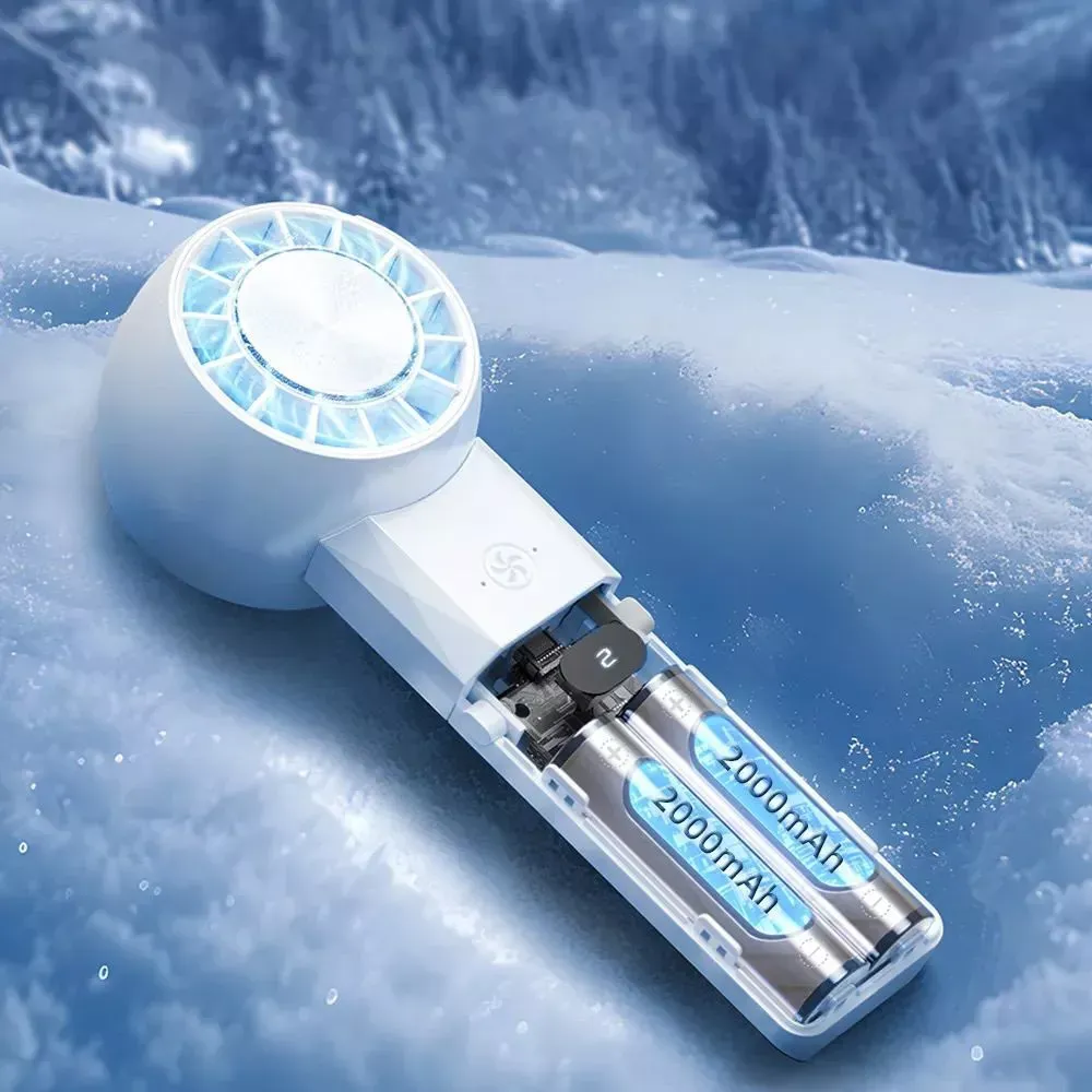 Портативный мини вентилятор RD19 - 4000 mAh — фото 5