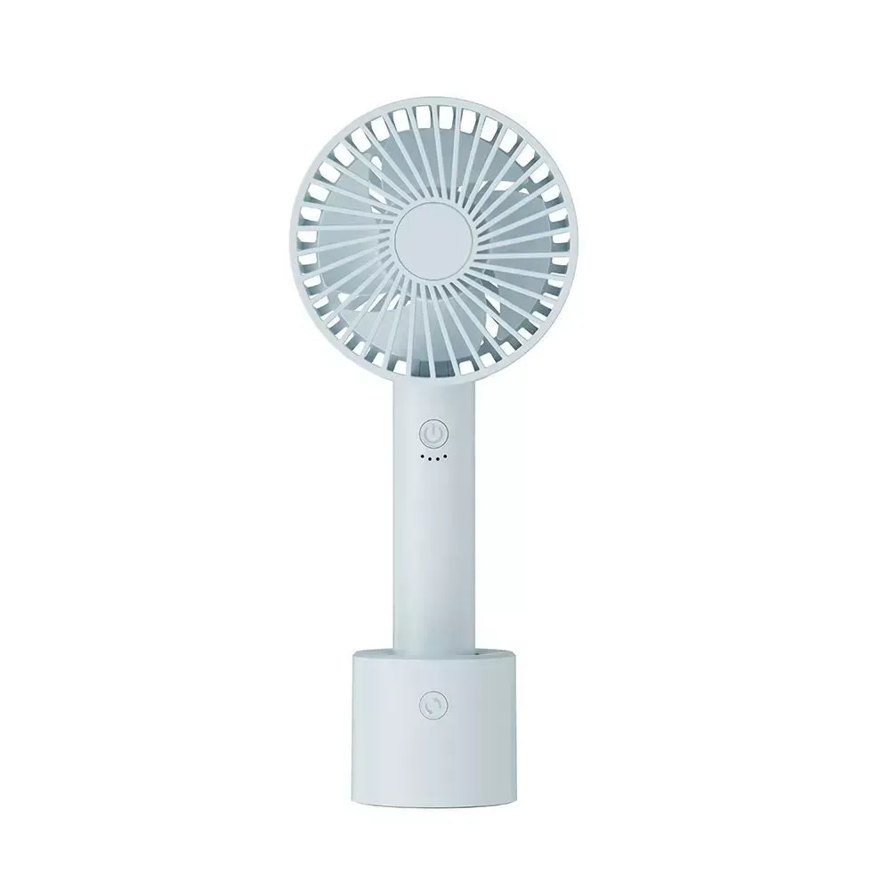 Портативный мини вентилятор WT-F69 White - 2000 mAh — фото 5