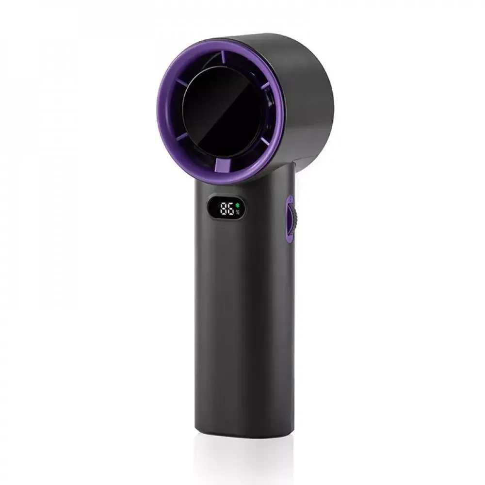 Портативный мини вентилятор WT-K38 - 3600 mAh — Black