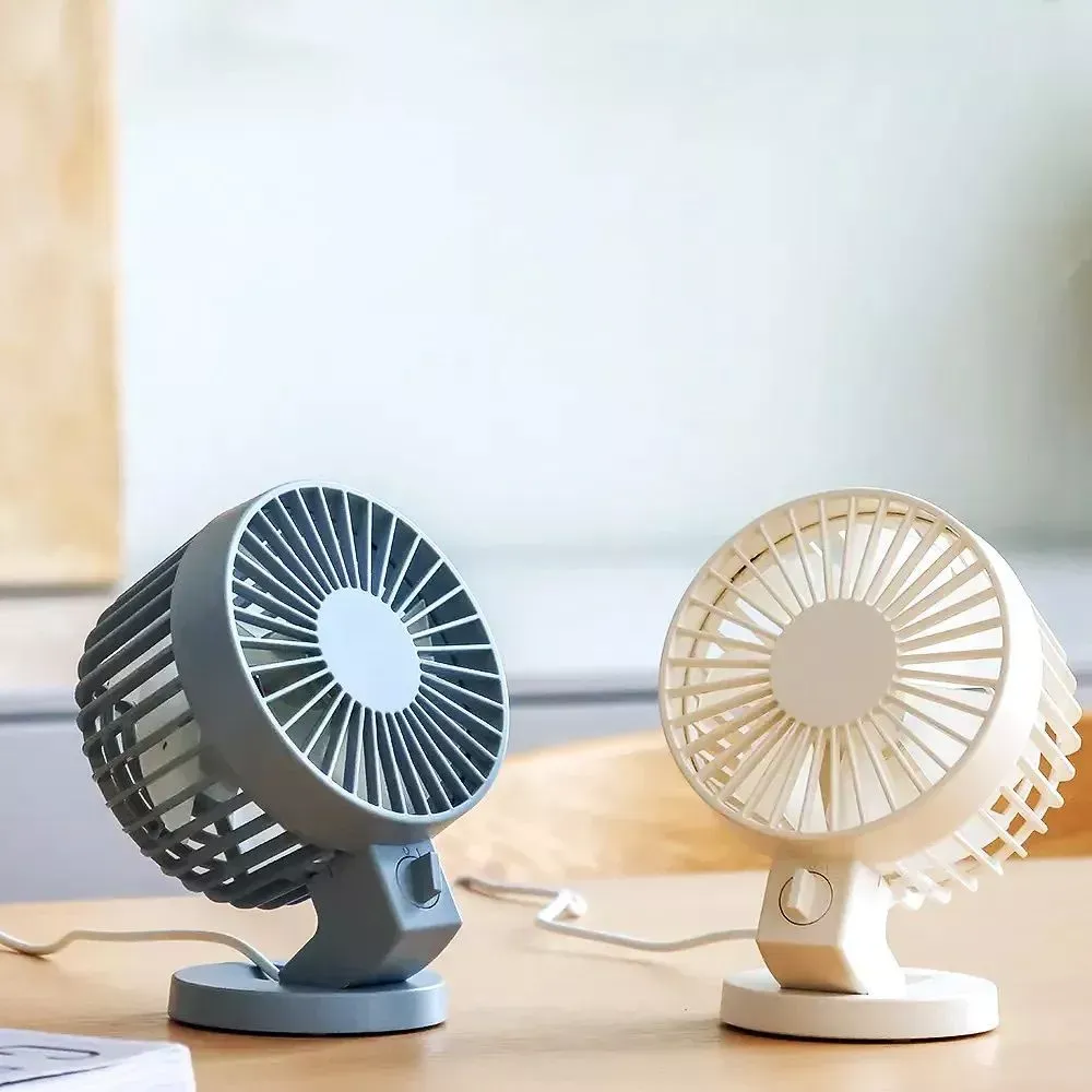 Портативный мини вентилятор WT8019 — White — фото 3