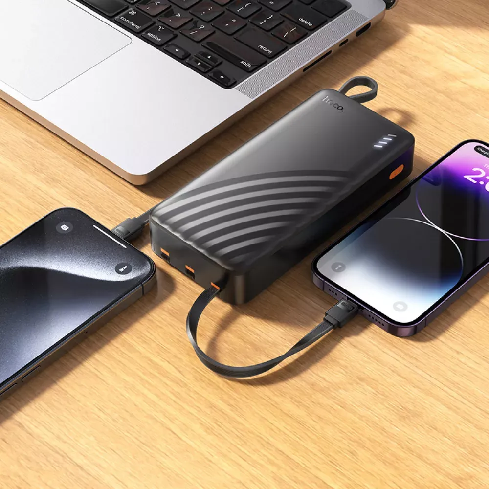 Power Bank 20000 mAh | 22.5W+PD20W — Hoco J146A — Black — Hoco